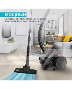 Купить Пылесос Scarlett SC-VC80C65 черный  в E-mobi