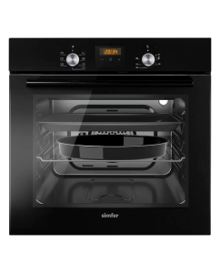 Купить Встраиваемый электрический духовой шкаф Simfer B6EB56024 черный  в E-mobi