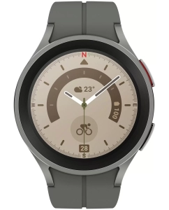 Купить Смарт-часы Samsung Galaxy Watch5 Pro 45 мм GPS RU, серый титан  в E-mobi