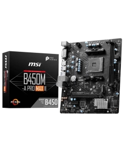 Купить Материнская плата MSI B450M-A Pro MAX II  в E-mobi