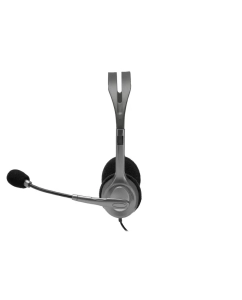 Купить Гарнитура Logitech H110, серый (981-000472)  в E-mobi