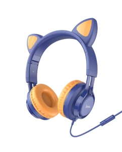 Купить Наушники Hoco W36 Dark Blue (9881889)  в E-mobi