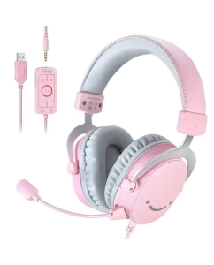 Купить Игровые наушники Fifine H9 розовый (Ampligame H9Pink)  в E-mobi
