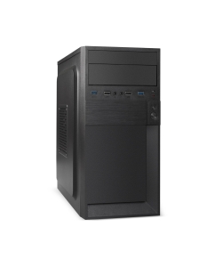 Купить Корпус компьютерный ExeGate BAA-105U2-01 черный  в E-mobi