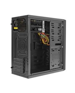 Купить Корпус компьютерный ExeGate QA-413U Black (EX278428RUS) черный  в E-mobi