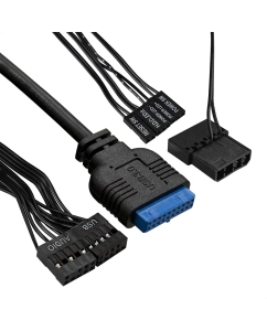 Купить Корпус компьютерный ExeGate mEVO-7807-NPX500 (EX292984RUS) Black  в E-mobi