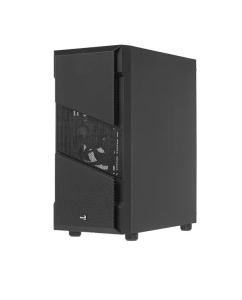 Купить Корпус компьютерный AeroCool Menace Saturn FRGB-G-BK-v1  черный  в E-mobi