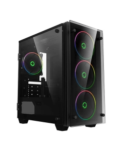 Купить Корпус компьютерный GAMEMAX Mini Stratos H609 Black  в E-mobi