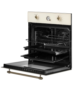 Купить Встраиваемый электрический духовой шкаф Monsher MOE 6192 RC Bronze бежевый  в E-mobi