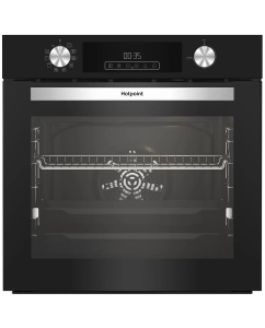 Купить Встраиваемый электрический духовой шкаф HotPoint FE8 821 H BL черный  в E-mobi