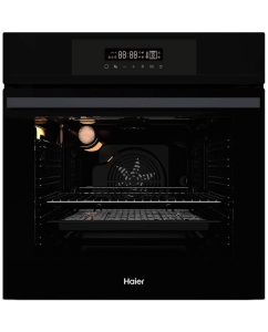 Купить Встраиваемый электрический духовой шкаф Haier HOX-FP3AGB черный  в E-mobi