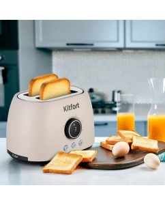 Купить Тостер Kitfort КТ-6250 бежевый  в E-mobi
