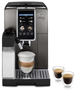 Купить Кофемашина DeLonghi Dinamica Plus ECAM380.95.TB,  черный/серый  в E-mobi