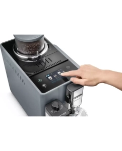 Купить Кофемашина автоматическая Delonghi Rivelia EXAM440.55G серый  в E-mobi