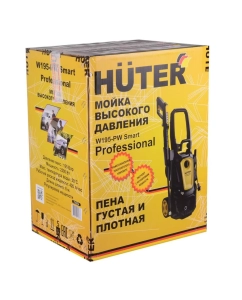 Купить Бытовая мойка Huter W195-PW Smart Professional желто-черная 1 насадка  в E-mobi