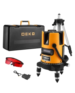 Купить Уровень лазерный самовыравнивающийся DEKO DKLL02RB PRO PREMIUM 065-0102-2  в E-mobi