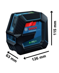 Купить Нивелир лазерный GLL 2-15G+LB10 +DK10 BOSCH, 0601063W02  в E-mobi