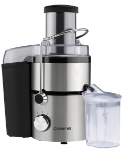Купить Соковыжималка центробежная POLARIS PEA 0934A black/silver  в E-mobi