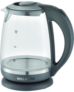 Купить Чайник электрический WILLMARK WEK-2005G 2 л серый  в E-mobi