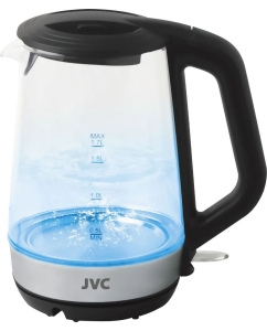 Купить Чайник электрический JVC JK-KE1803 1.7 л серебристый, черный  в E-mobi