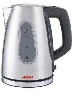 Купить Чайник электрический Aresa AR-3406 1.7 л серебристый  в E-mobi