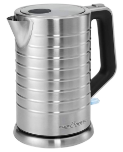 Купить Чайник электрический Profi Cook PC-WKS1119 1.7 л серебристый  в E-mobi