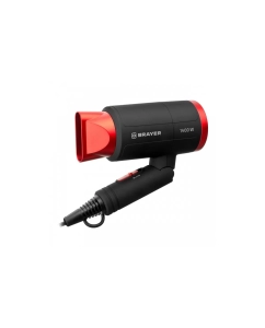 Купить Фен Brayer BR3040RD 1400 Вт черный, красный  в E-mobi