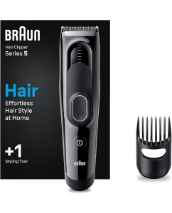 Купить Машинка для стрижки волос Braun HC5310 черная  в E-mobi