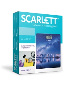 Купить Весы напольные Scarlett SC-BS33E022 Blue  в E-mobi