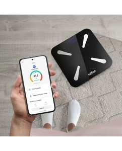 Купить Весы напольные Kitfort КТ-848 черный  в E-mobi