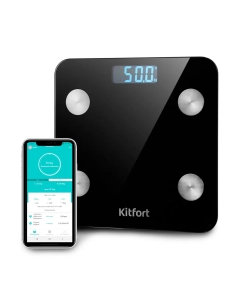 Купить Весы напольные KITFORT KT-805 Black  в E-mobi