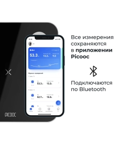 Купить Весы напольные Picooc Mini Lite Black  в E-mobi