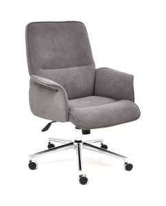 Купить Кресло компьютерное офисное на колесиках Tetchair YORK серый  в E-mobi