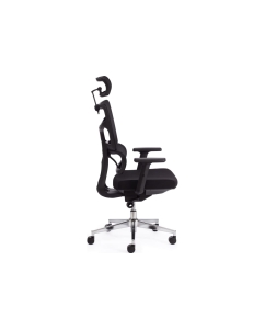 Купить Кресло компьютерное офисное на колесиках ортопедическое Tetchair MESH черный  в E-mobi