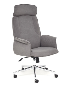 Купить Кресло компьютерное офисное на колесиках Tetchair CHARM серый  в E-mobi