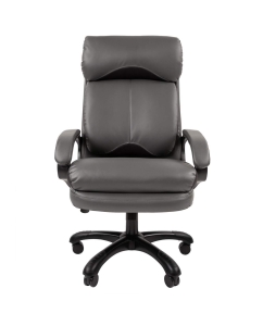 Купить Компьютерное кресло Chairman 505 экокожа, серый  в E-mobi