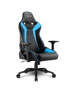 Купить Кресло компьютерное Sharkoon Elbrus 3, black/blue  в E-mobi