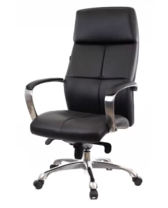 Купить Офисное кресло Premium класса - Madrid Кожа Черный  в E-mobi