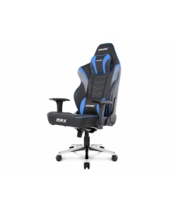 Купить Игровое кресло AKRacing MAX Blue AK-MAX-BL, синий/черный  в E-mobi