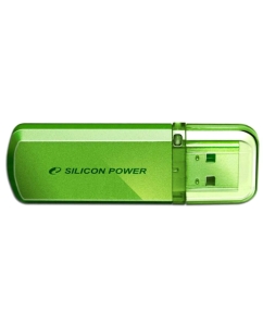 Купить Флешка Silicon Power Helios 101 16ГБ Green (SP016GBUF2101V1N)  в E-mobi