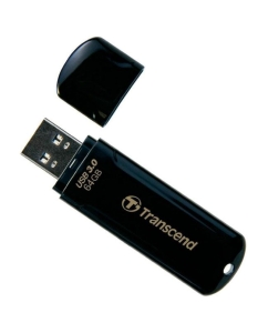 Купить Флешка Transcend JetFlash 700 64ГБ Black (TS64GJF700)  в E-mobi