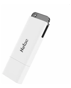 Купить Флешка NETAC U185 128 ГБ белый (nt03u185n-128g-30wh)  в E-mobi