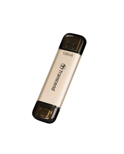 Купить Флешка Transcend JetFlash 930C 128ГБ Gold (TS128GJF930C)  в E-mobi