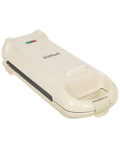 Купить Электровафельница Kitfort КТ-1690 белый  в E-mobi