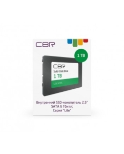 Купить SSD накопитель CBR Lite 2.5&quot; 1 ТБ (SSD-001TB-2.5-LT22)  в E-mobi