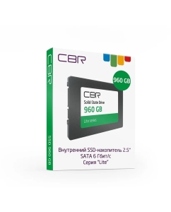 Купить SSD накопитель CBR Lite 2.5&quot; 960 ГБ (SSD-960GB-2.5-LT22)  в E-mobi