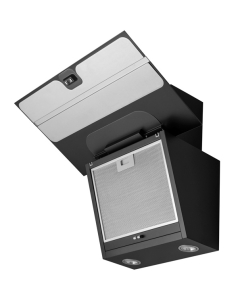 Купить Вытяжка настенная JETAIR CLIFF 60/A/BL черный  в E-mobi