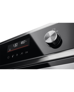 Купить Встраиваемый электрический духовой шкаф Electrolux EOC6H76X черный  в E-mobi