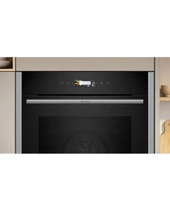 Купить Встраиваемый электрический духовой шкаф Neff B24CR71N0 черный  в E-mobi