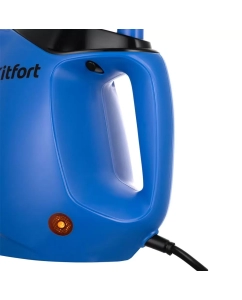 Купить Пароочиститель Kitfort КТ-9140-3 черный, синий  в E-mobi